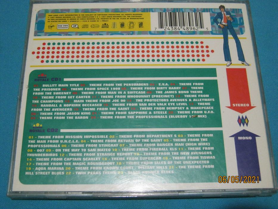 CD This is..Cult Fiction Royale фирменный диск Англия