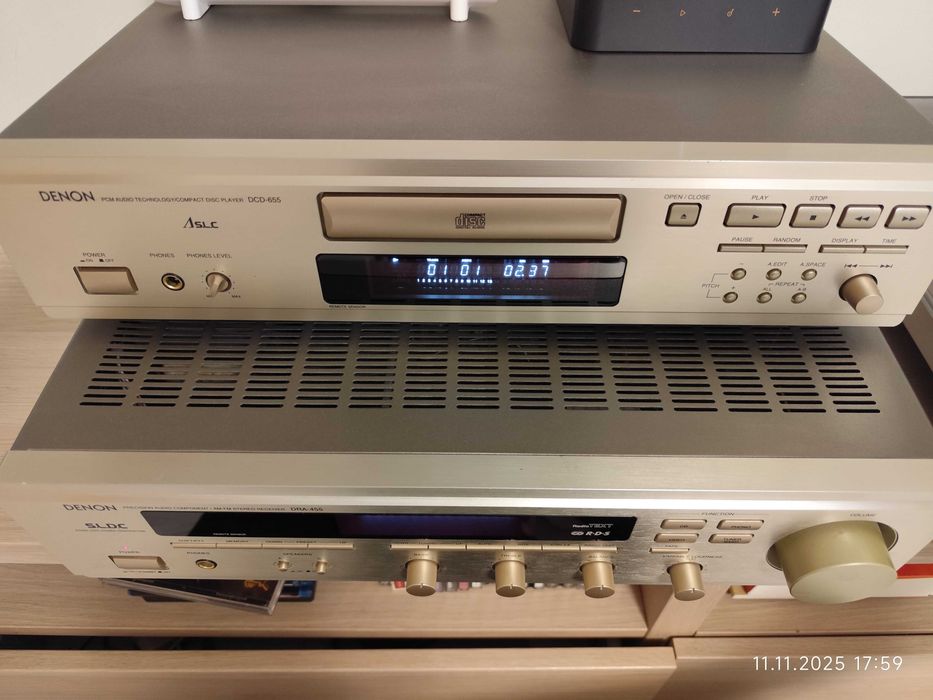 Sprzedam Denon DRA-455 klasyczny wzmacniacz stereo w b. dobrym stanie