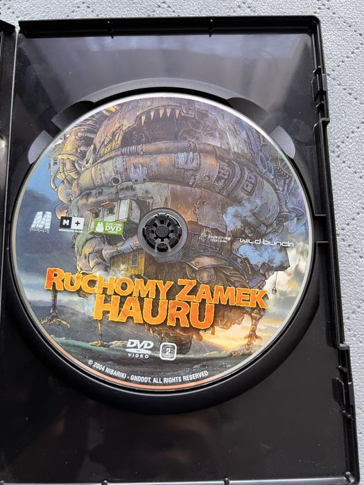 Ruchomy zamek hauru dvd studio ghibli