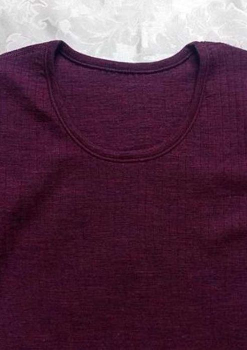 Новая 100% шерсть мериноса кофта лонгслив шерстяное термобелье вовна