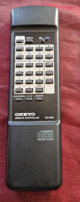 pilot Onkyo RC-340C nowy oryginalny do odtwarzacza CD