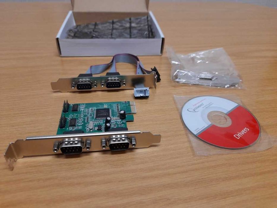 Gembird - 4 serial port PCI-Express add-on card (SPC-2)64585101313665121