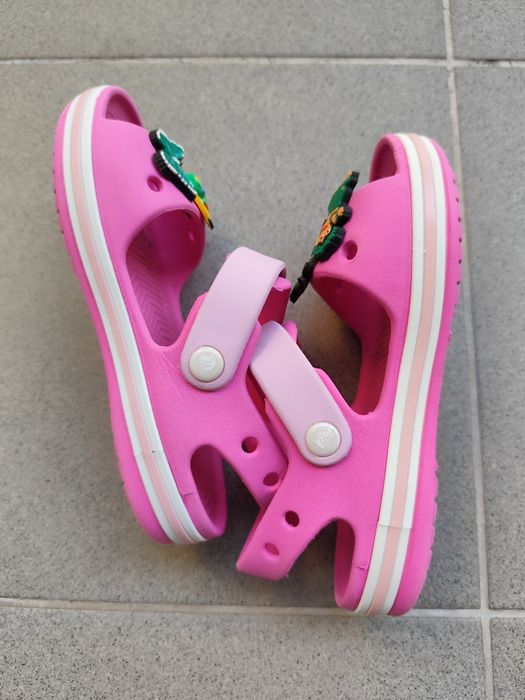 Crocs c12 29 30 sandałki gumowe do wody plaża basen