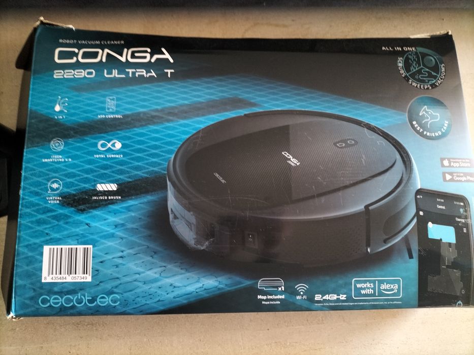 Aspirador Robô Conga 2390 Ultra T