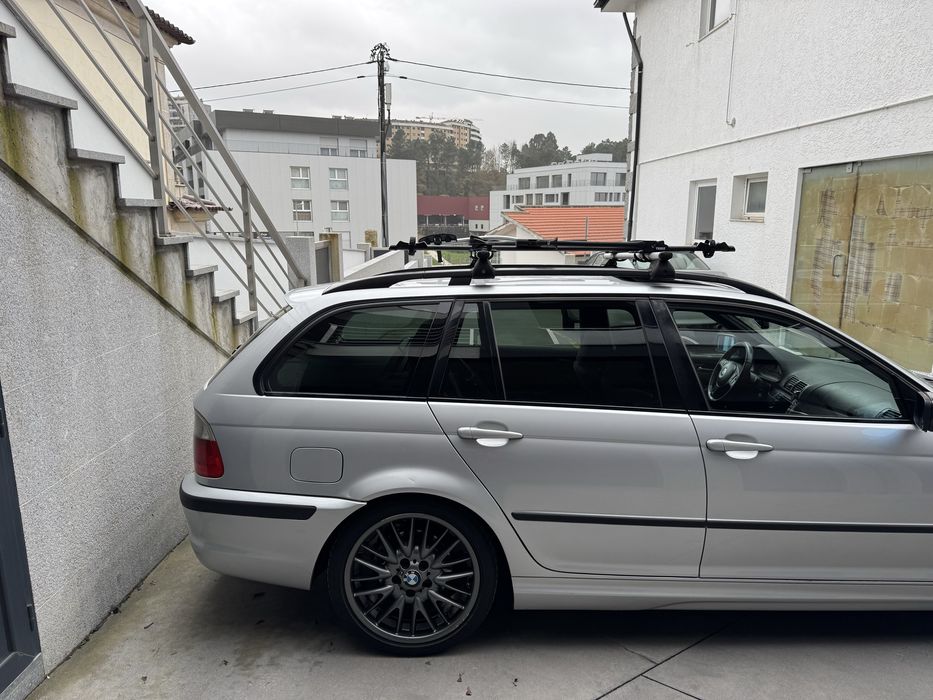 Suportes bicicleta + barras para carro