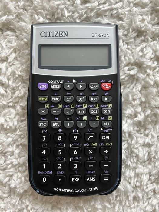 Калькулятор Citizen SR-270N