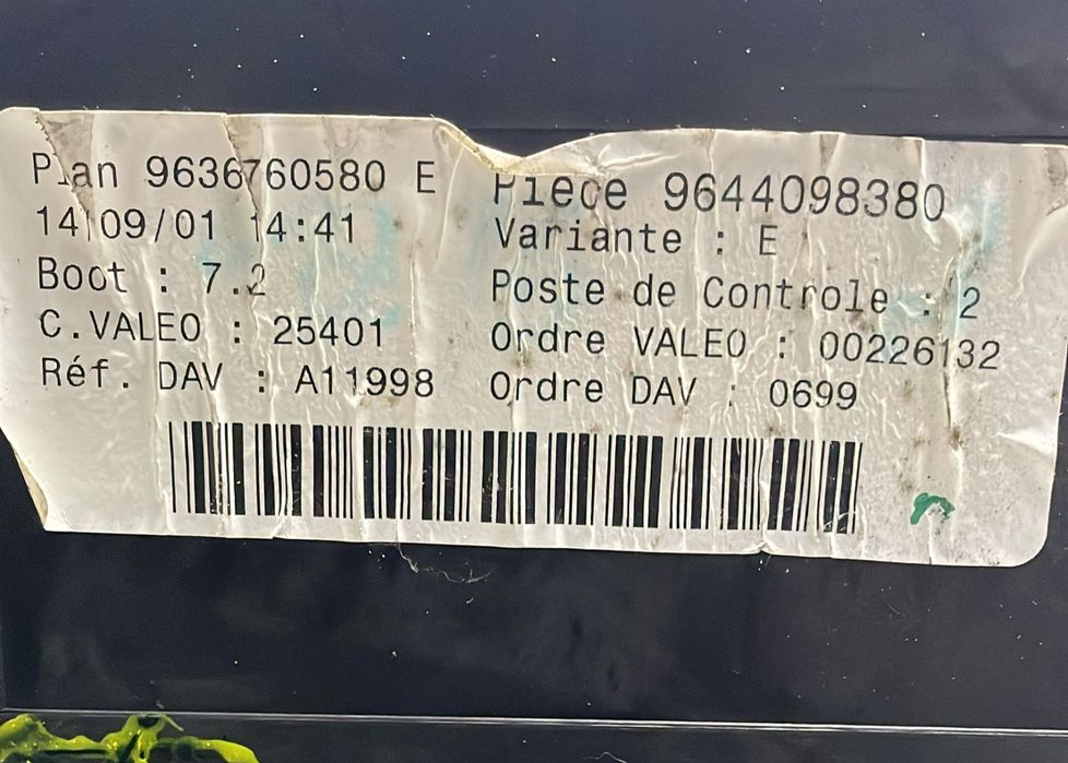 BSI/CAIXA FUSIVEIS PEUGEOT 307 (3A/C_, 3E_, 3H_, 3B_) [00-07]
