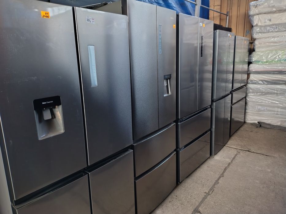 Outlet Nowa lodówka Side by Side z kostkartką SBS Radom