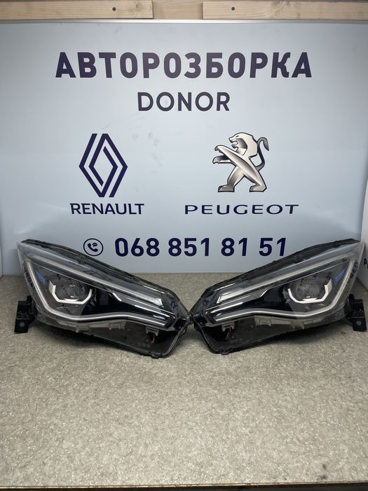 Фари передні  Renault Zoe / рено зоя фари Рено Зоя