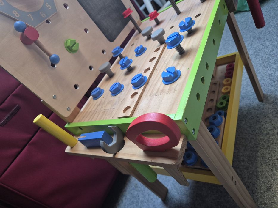 Drewniany warsztat dla dzieci