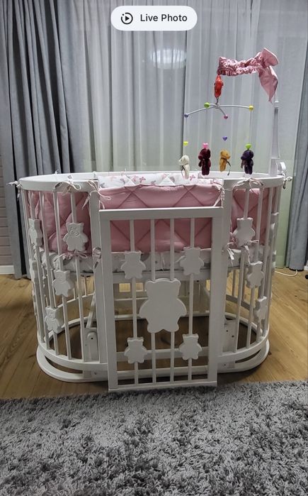 Дитяче ліжечко-трансформер Ingvart smart bed 9 в 1