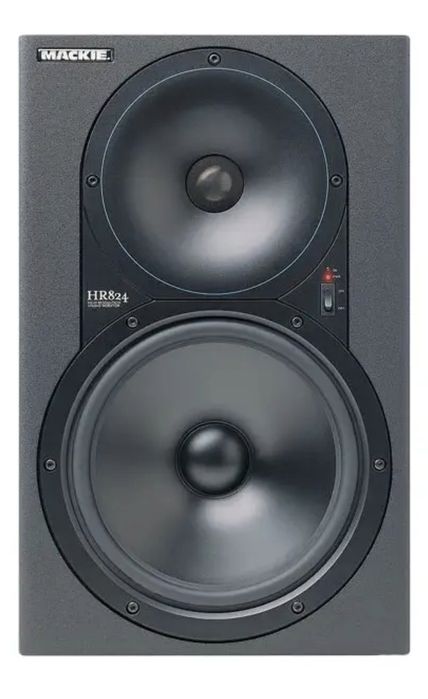Mackie HR824 originais de 1997 (Mk1 "Made in USA")