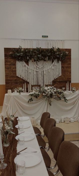 Пано в стилі бохо ,весільна фотозона