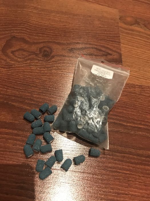 Kapturki ścierne do frezarki 7mm/80 100szt