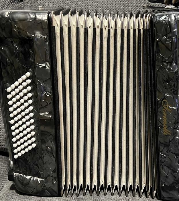 Acordeão de Teclas à 3ª Voz - Semi Novo