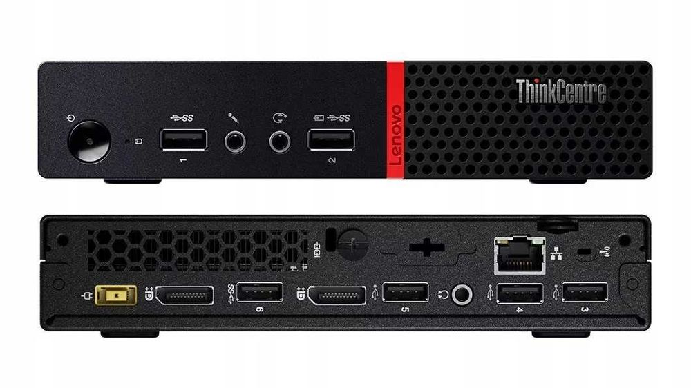 Wysprzedaż komputerów! Lenovo ThinkCentre M715q / Ryzen 3 2200GE / 8GB / 256SSD / WiFi / W11Pro / Office Gratis / FV Gwarancja