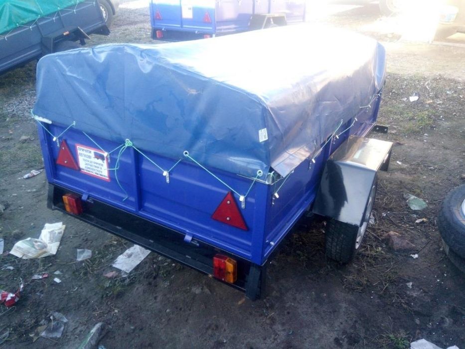 Новый прицеп "Стандарт" 2.00 х 1.20 усиленный треугольное дышло