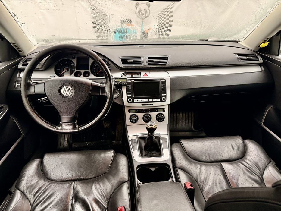 Volkswagen Passat B6 1.9 TDI ~ Skóry ~ 2007 ~ Klima ~ Hak ~ Alu