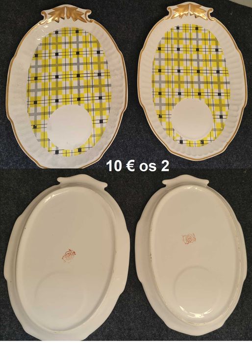 !! LER DESCRIÇÂO !! Pratos vintage Lindos !