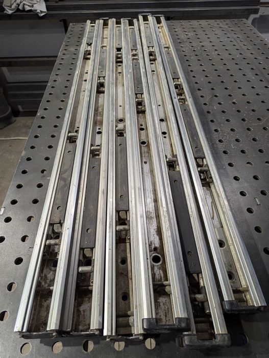 Салазки алюмінієві для кріплення автосидінь Renault espace 4