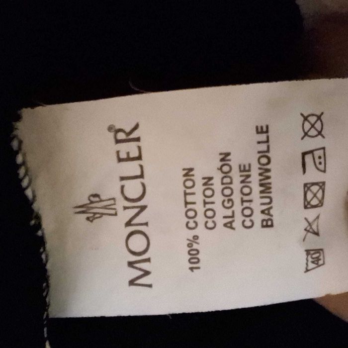 Moncler czarna bluzaka – stan bardzo dobry, ubrana 1 raz!