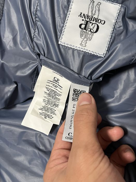 Cp company dd shell пуховик ср