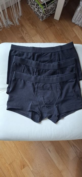 3 Boxers Azuis em bom estado