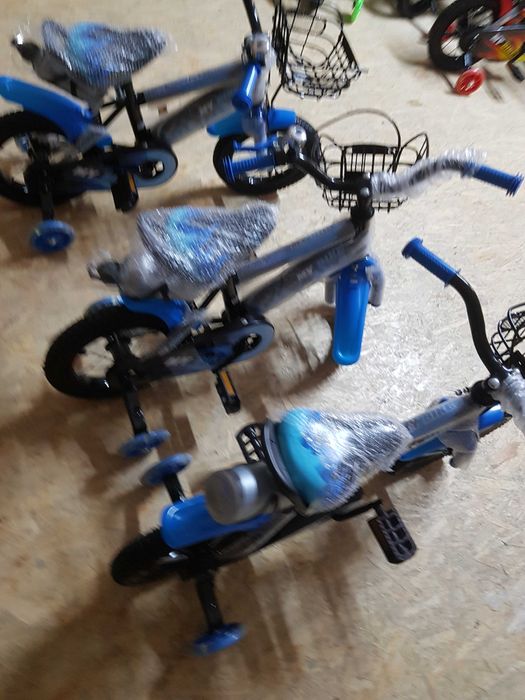 Rower dziecięcy  sport  12 cali niebieski dla dziecka 2 lata +