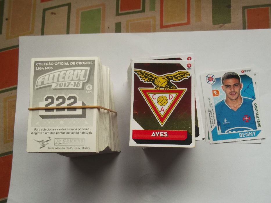 Cromos de Futebol de 2016-17,2017-18,2018-19,2019-20