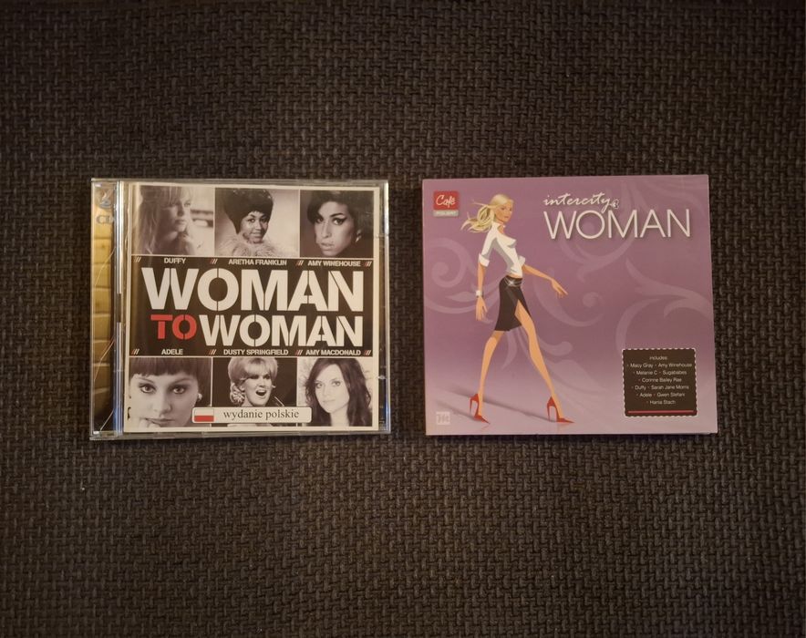 Płyty CD Woman to woman Intercity woman Winehouse Adele Duffy