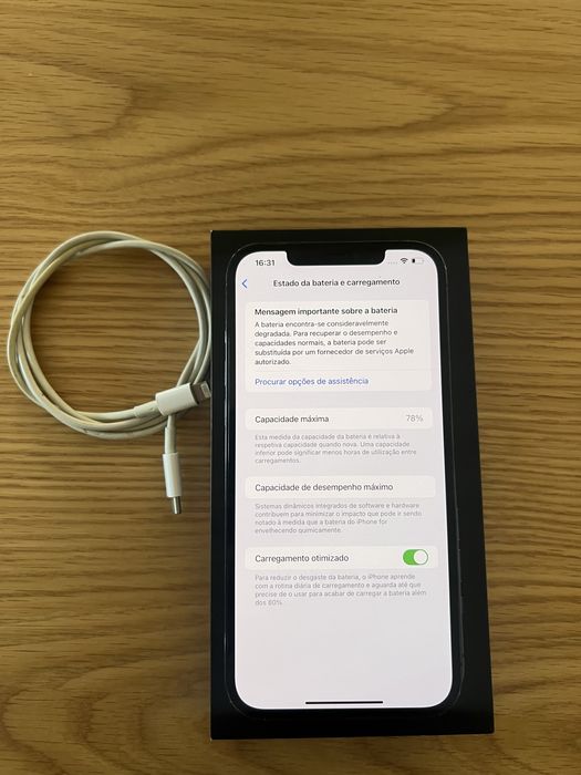 Iphone 12 pro max pacific blue 128gb