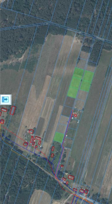 Działka budowlana 1208 m²; Warunki Zabudowy; 26-903 Bobrowniki - Widok 6