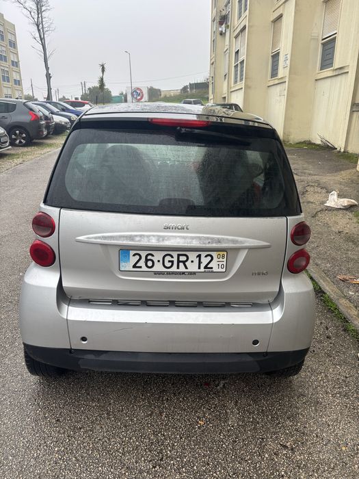 Smart fortwo coupe cinzento 2008