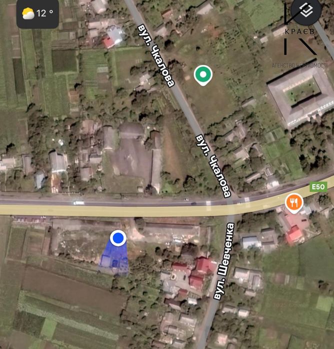 Продаж Фасадної ділянки с. Пирогівці