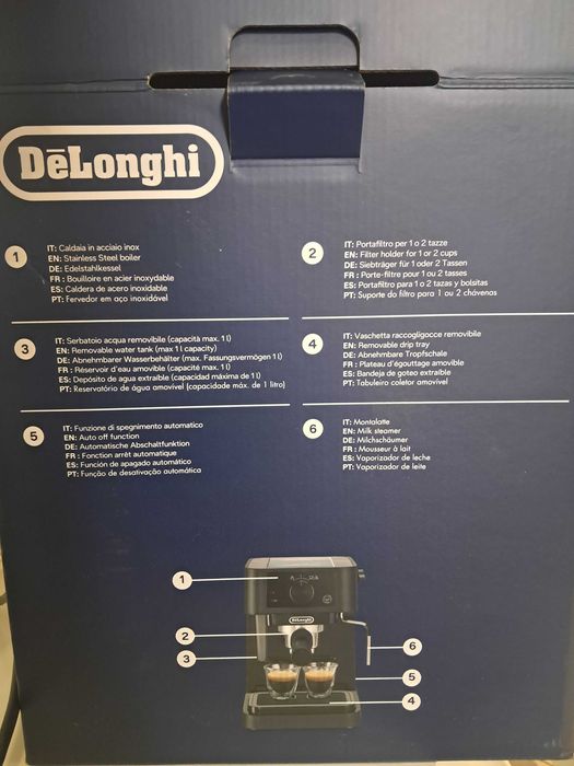 Máquina de café Delonghi Stilosa - menos de 1 mês de uso
