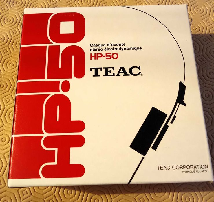 Auscultadores vintage TEAC HP-50