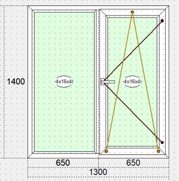АКЦІЯ -40% Окна Двери Пластиковые! Вікно 1300х1400 відкривне Умань