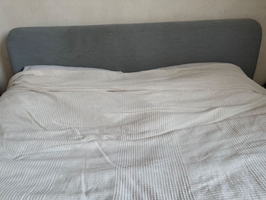 Łóżko Ikea slattum 140x200 + materac