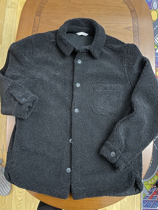 Рубашка-пиджак теплая Zara.