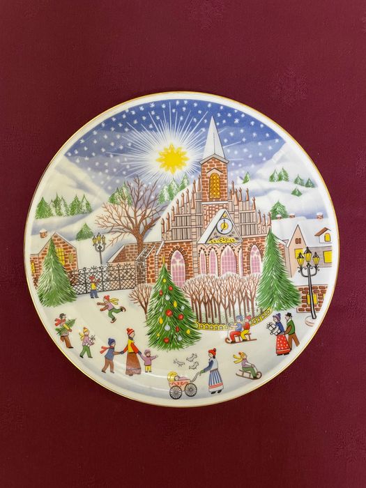 Pratos coleção Natal Spal (8 unidades)