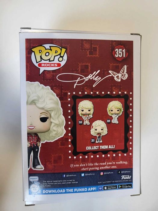 Figurka Funko POP! Rocks Dolly Parton 351 Likwidacja Kolekcji