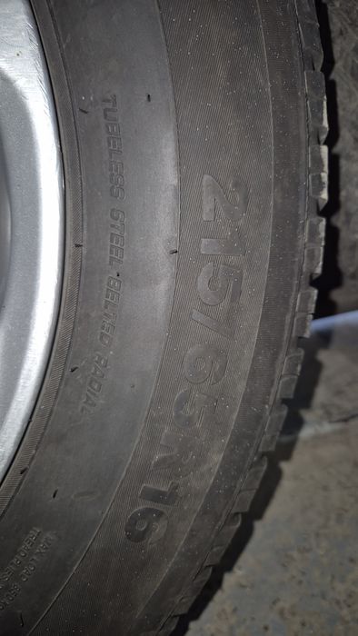 Колеса в сборе с всесезонной резиной цена за 1шт r16 215/65   5×114.3
