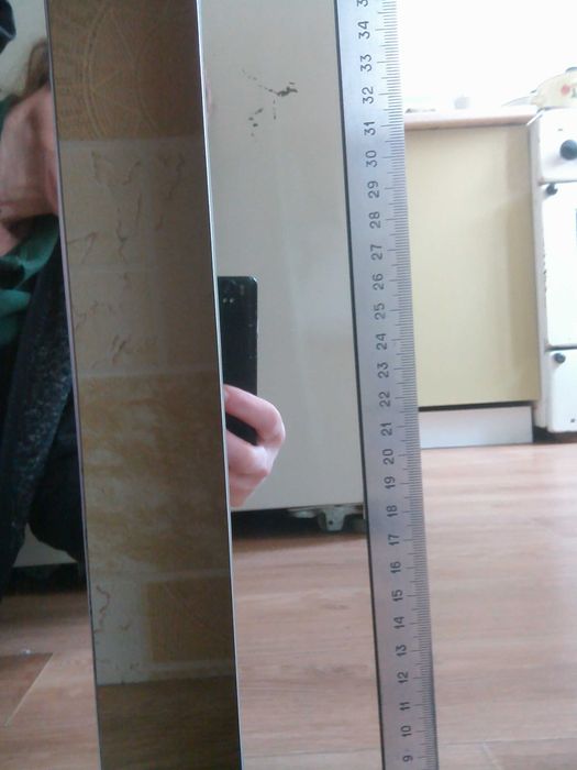 Дзеркало/ зеркало мебельное 4 мм х 422 мм х 1080 мм  1986 г. Самовывоз