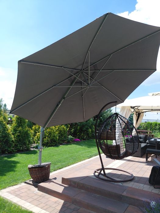 Parasol ogrodowy boczny duży