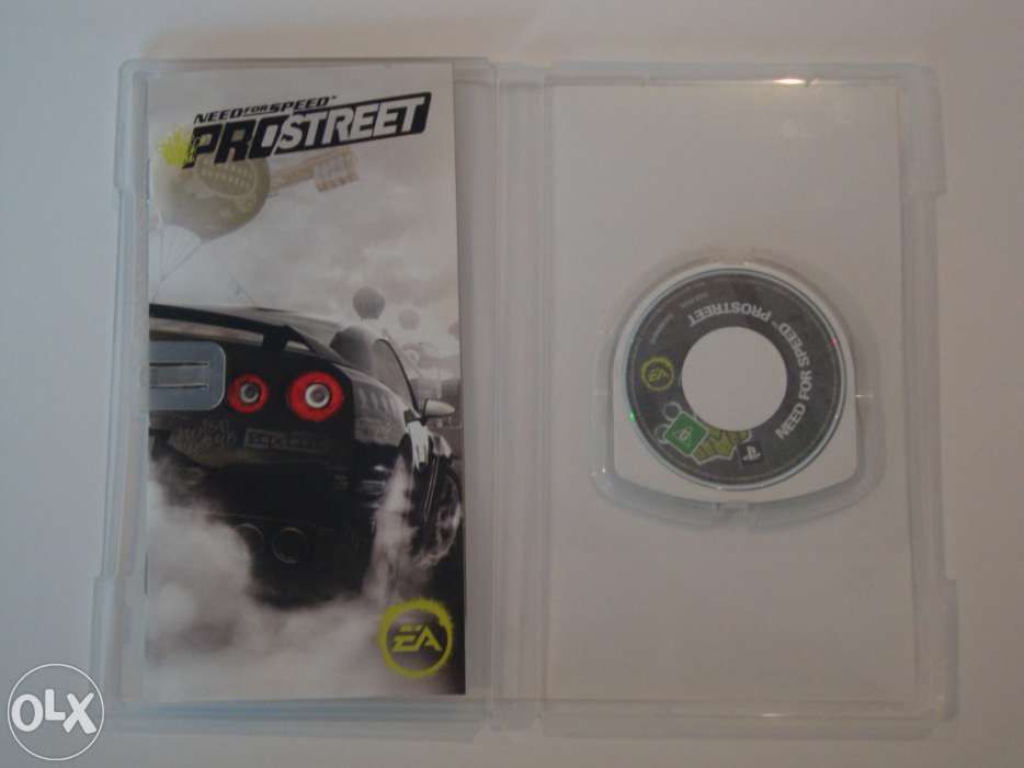 Need for speed prostreet para psp