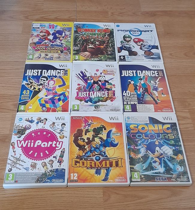 PROMOÇÃO - Jogos Wii/Wii U Nintendo Wii (ORIGINAIS)