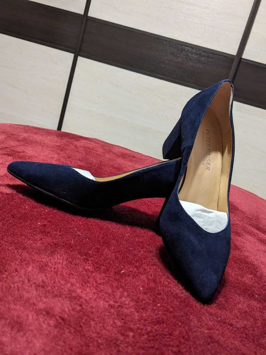 Брендовые женские лоферы PETER KAISER /р.36/ замша (ориг.,Германия)