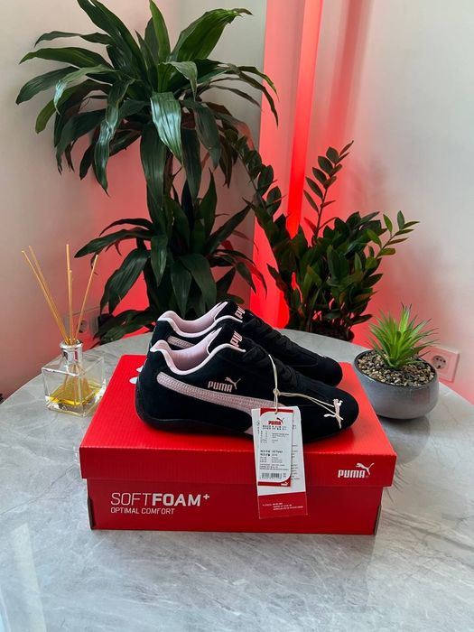 38- 24см! Puma Speedcat OG Black Mauve Mist , кросівки пума жіночі