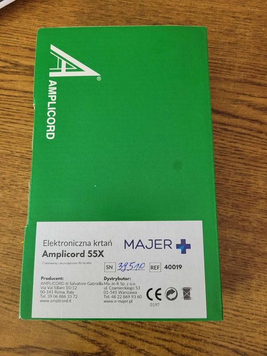 Elektroniczna krtań laryngofon AMPLICORD 55X