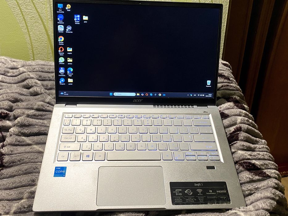 Ноутбук Acer Swift 3 (SF314-511-33AJ), Pure Silver